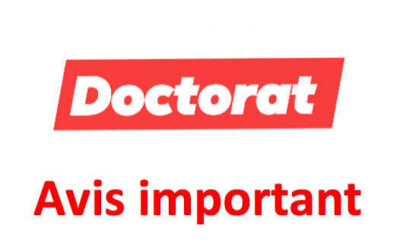 Réinscription – Doctorants – au titre de l’année universitaire 2026/2027
