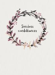 Condoléance