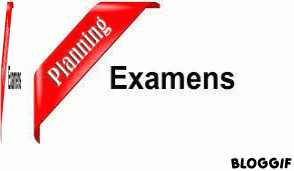 Nouvelles dates des examens