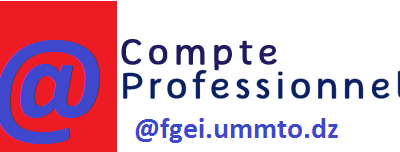 Compte professionnel étudiants inscrits en deuxième année LMD