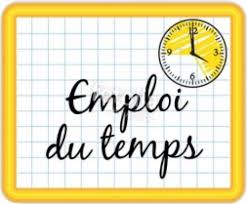 Emplois du temps Dpt-Electronique