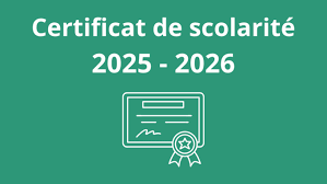 Planning de remise des certificats de scolarité 2025-2026 et les relevés de notes 2024-2025