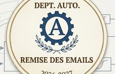 Remise des emails au département