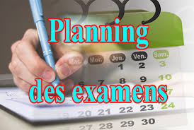 Planning des examens de rattrapage du S2 de M1-Nanophysique