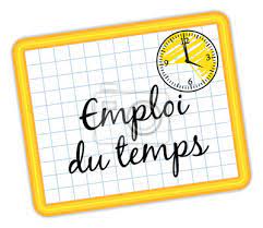 Emplois du temps du semestre impairs (L2 Maths, L3 Maths, Master 1  et Master 2)
