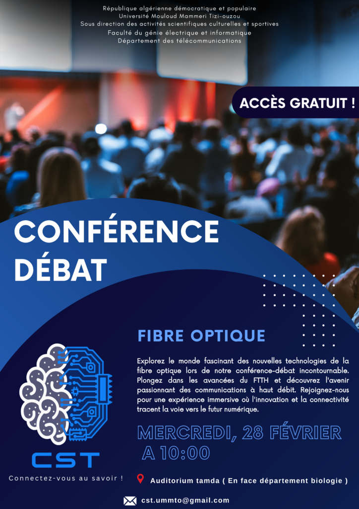 CONFERENCE DEBAT - Faculté des Sciences
