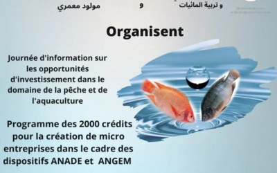 Journée d’information sur les opportunités d’investissement dans le domaine de la pêche et de l’aquaculture