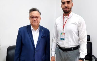 Le porteur de projet innovant Amayas Amir Boudjemaa  de l’UMMTO  honoré pendant la célébration de la journée de l’étudiant