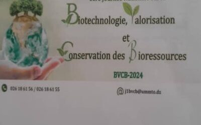 Première journée nationale sur la biotechnologie, valorisation et conservation des bioressources