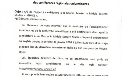 Master en « Middle Eastern Studies »