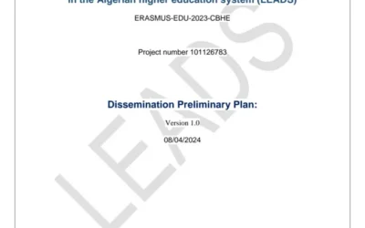 Des newsletters du projet ERASMUS-CBHE-LEADS