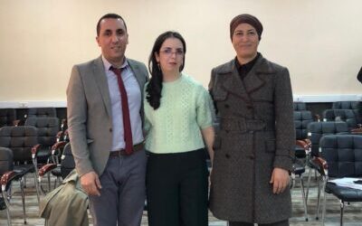 Soutenance de la thèse de doctorat de Mlle Amal SAIDI, doctorante non voyante