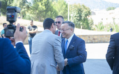 Visite de Monsieur le Ministre de l&rsquo;Enseignement Supérieur et de la Recherche Scientifique à l&rsquo;UMMTO