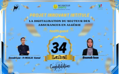 Félicitations à Melle BOUNAB Loua pour l&rsquo;obtention du Label n°34