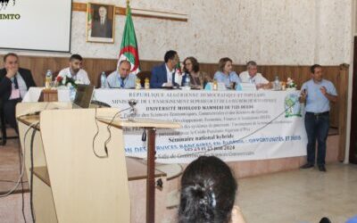 Retour en images sur le séminaire national hybride intitulé « La numérisation des services bancaires en Algérie : opportunités et défis »