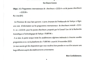 Programmes internationaux de chercheurs