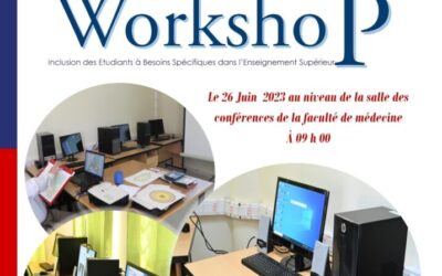 Workshop:inclusion des étudiants à besoins spécifiques dans l’Enseignement supérieur