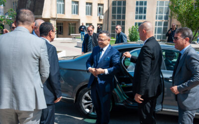 Visite de Monsieur le Ministre de l’enseignement supérieur et de la recherche scientifique et Monsieur le Ministre de l’économie de la connaissance et des Start-up et des micro-entreprises à l’UMMTO