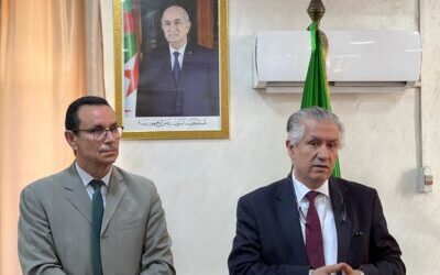 Retour en image : La signature d’une convention de partenariat entre l’université Mouloud Mammeri de Tizi-Ouzou et l’hôpital CHAHIDS MAHMOUDI