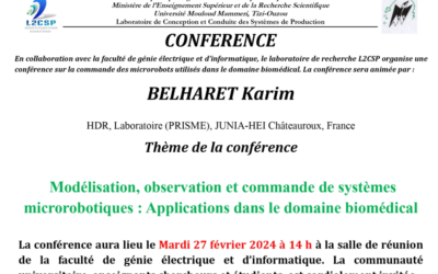Modélisation observation et commande de systèmes microrobotiques : Applications dans le domaine biomédical