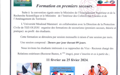 Formation en premiers secours : les Gestes qui sauvent