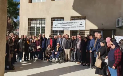 Inauguration de l’espace pour personnes aux besoins spécifiques