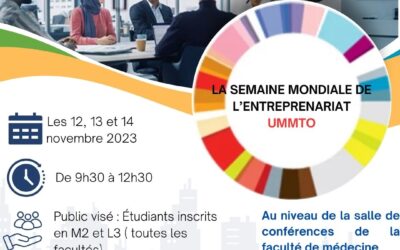 Semaine mondiale de l’entreprenariat