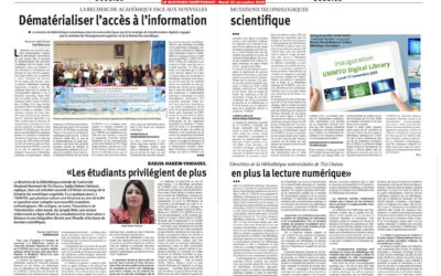 Interview avec Mme Sadjia HAKEM-YAHIAOUI, Directrice de la BU